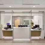 Freeman Center check in desk