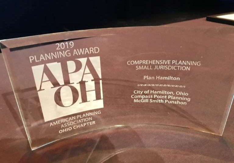 MSP is happy to announce that the APA Ohio has awarded the Compass Point Planning team the Ohio Planning Award for Comprehensive Planning.