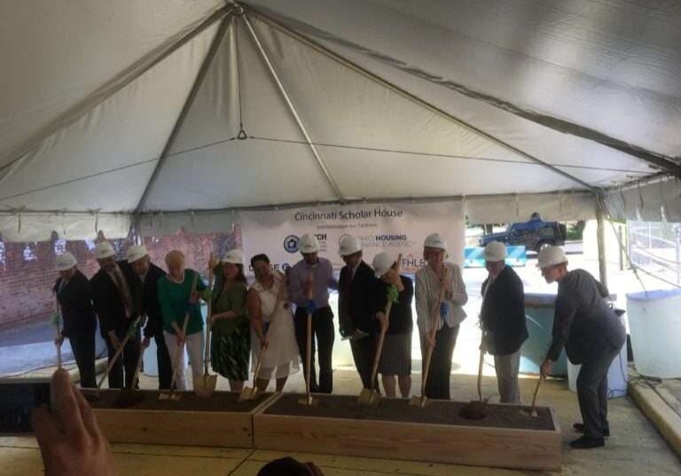 Groundbreaking for Cincinnati Scholar House