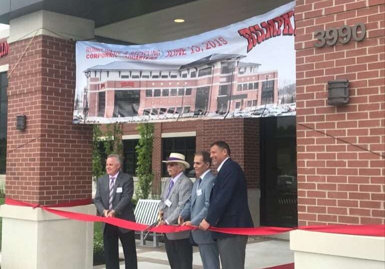 Rumpke Waste & Recycling held a ribbon cutting to celebrate their new corporate headquarters in Colerain Township