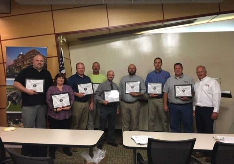 MSP awards employees and celebrated milestone anniversaries at our mid-year meeting and service awards presentation today.